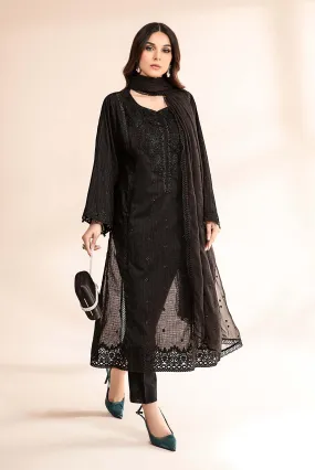 3 Piece Embroidered Lawn Suit | DW-MN24-12