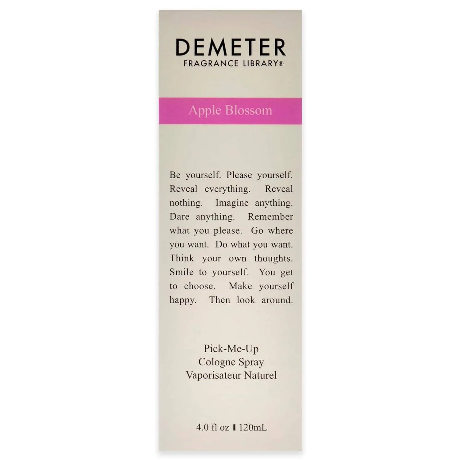 Apple Blossom by Demeter for Women - 4 oz Cologne Spray