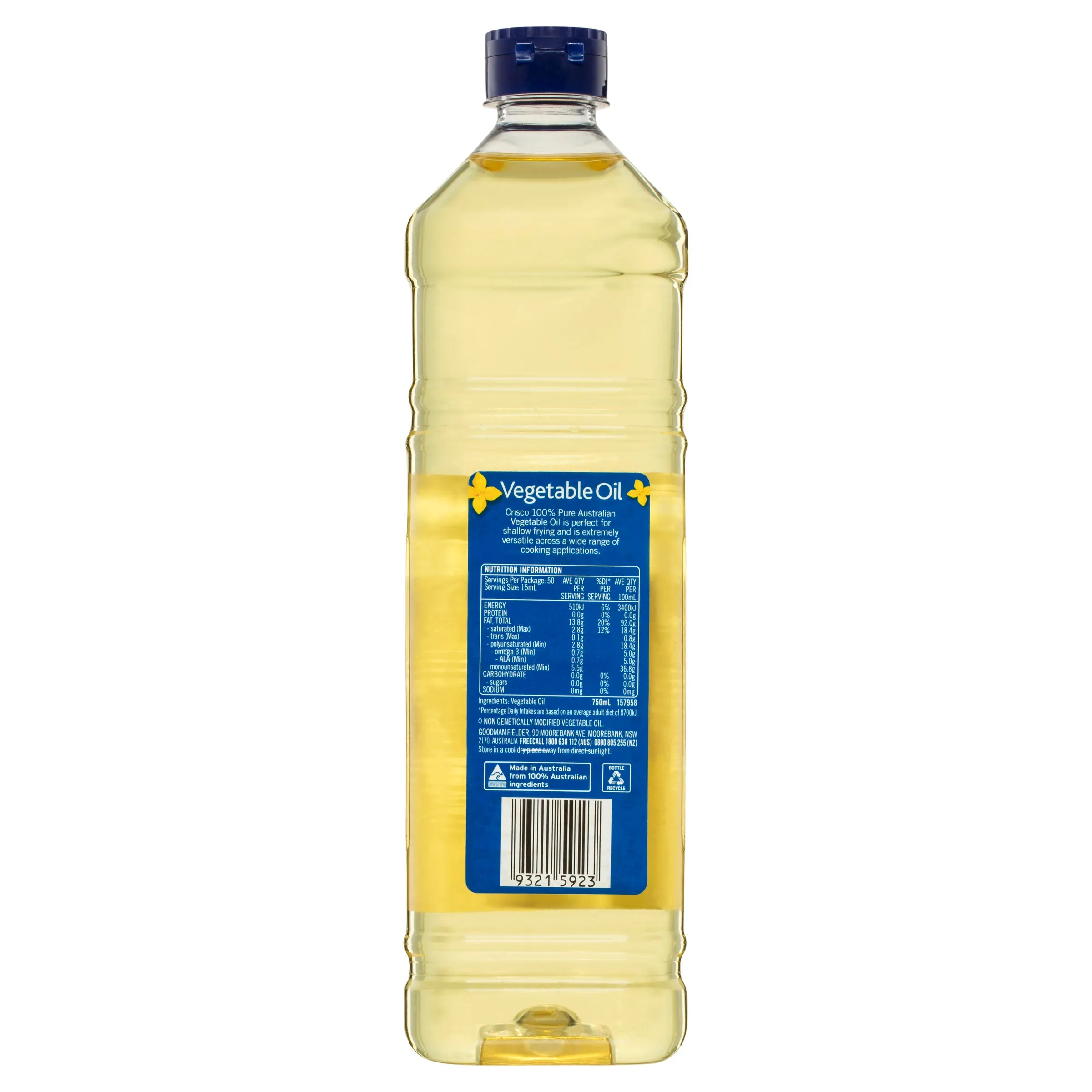 Crisco Vegetable Oil 750ml