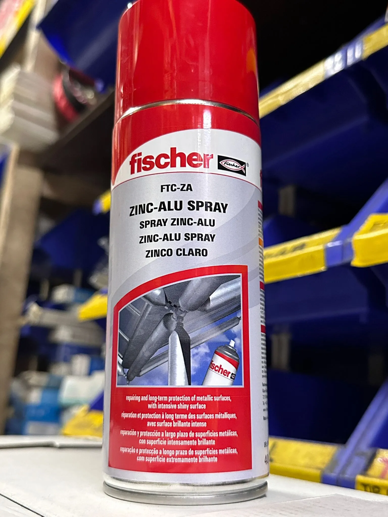 Fischer Cold Galvanized Spray 400ml (7007) | Model : 509241