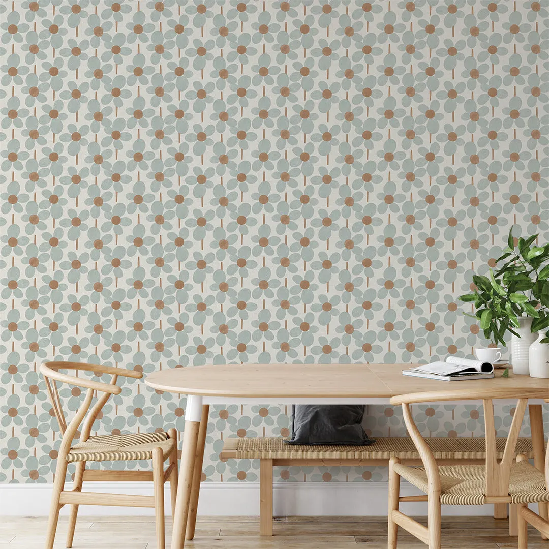Flower Power Peel and Stick Wallpaper By Novogratz