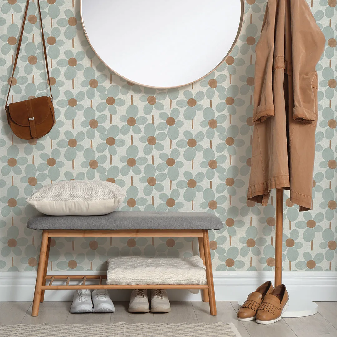 Flower Power Peel and Stick Wallpaper By Novogratz