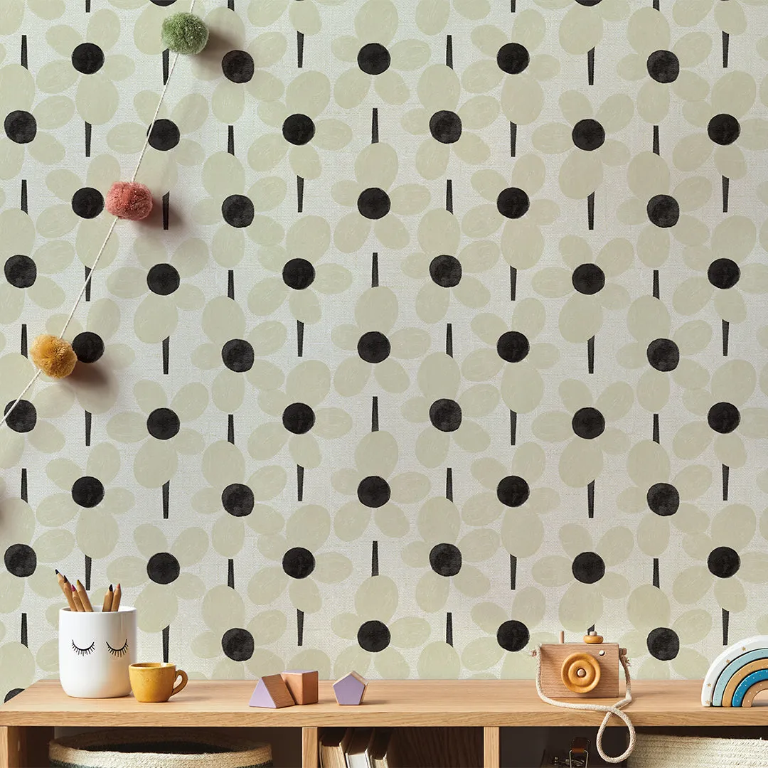Flower Power Peel and Stick Wallpaper By Novogratz