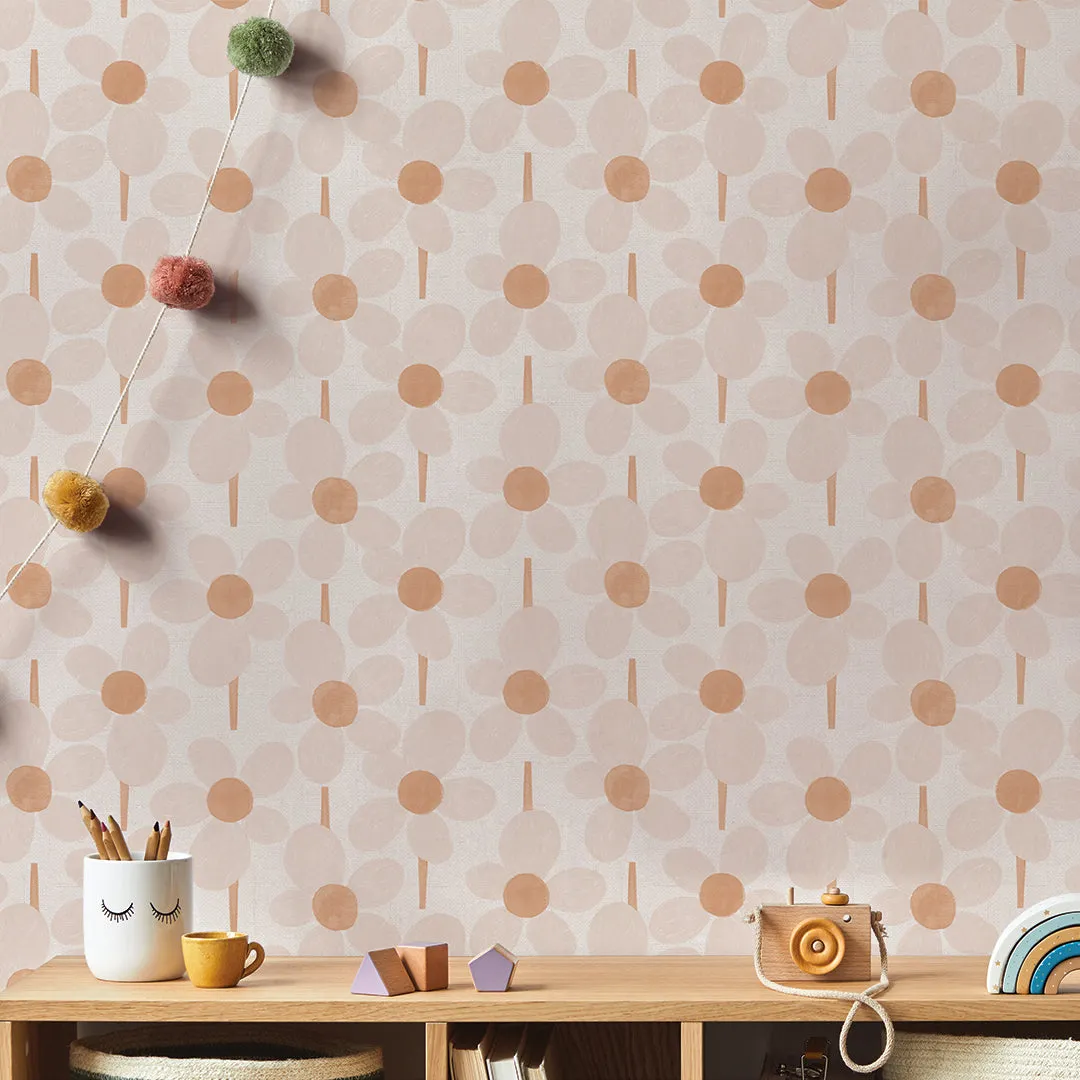Flower Power Peel and Stick Wallpaper By Novogratz