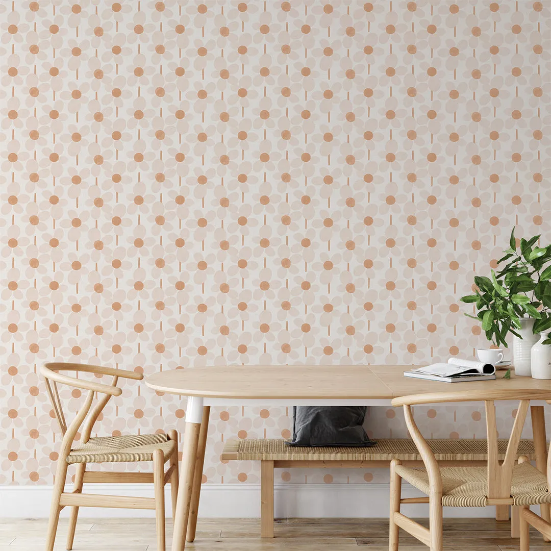 Flower Power Peel and Stick Wallpaper By Novogratz