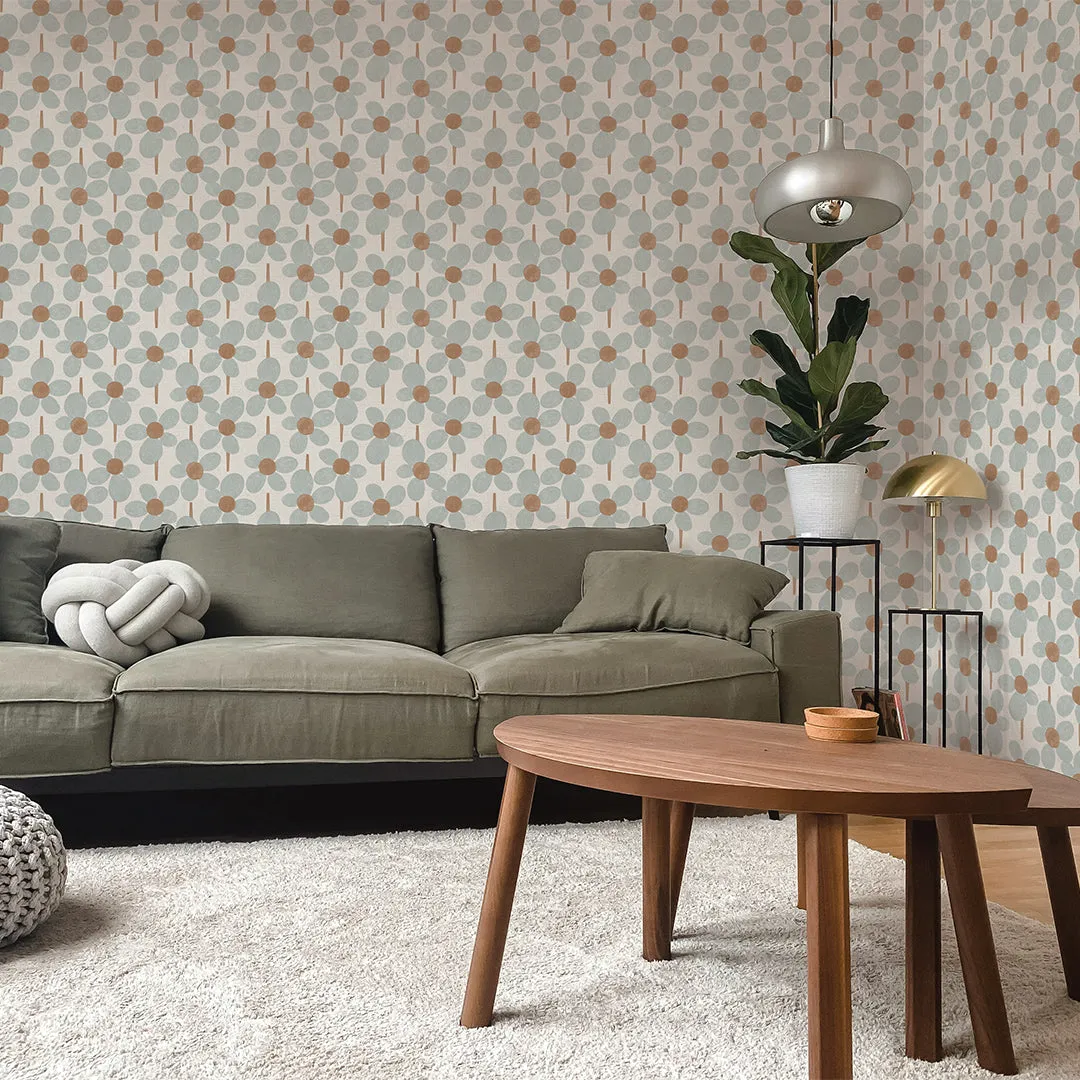 Flower Power Peel and Stick Wallpaper By Novogratz