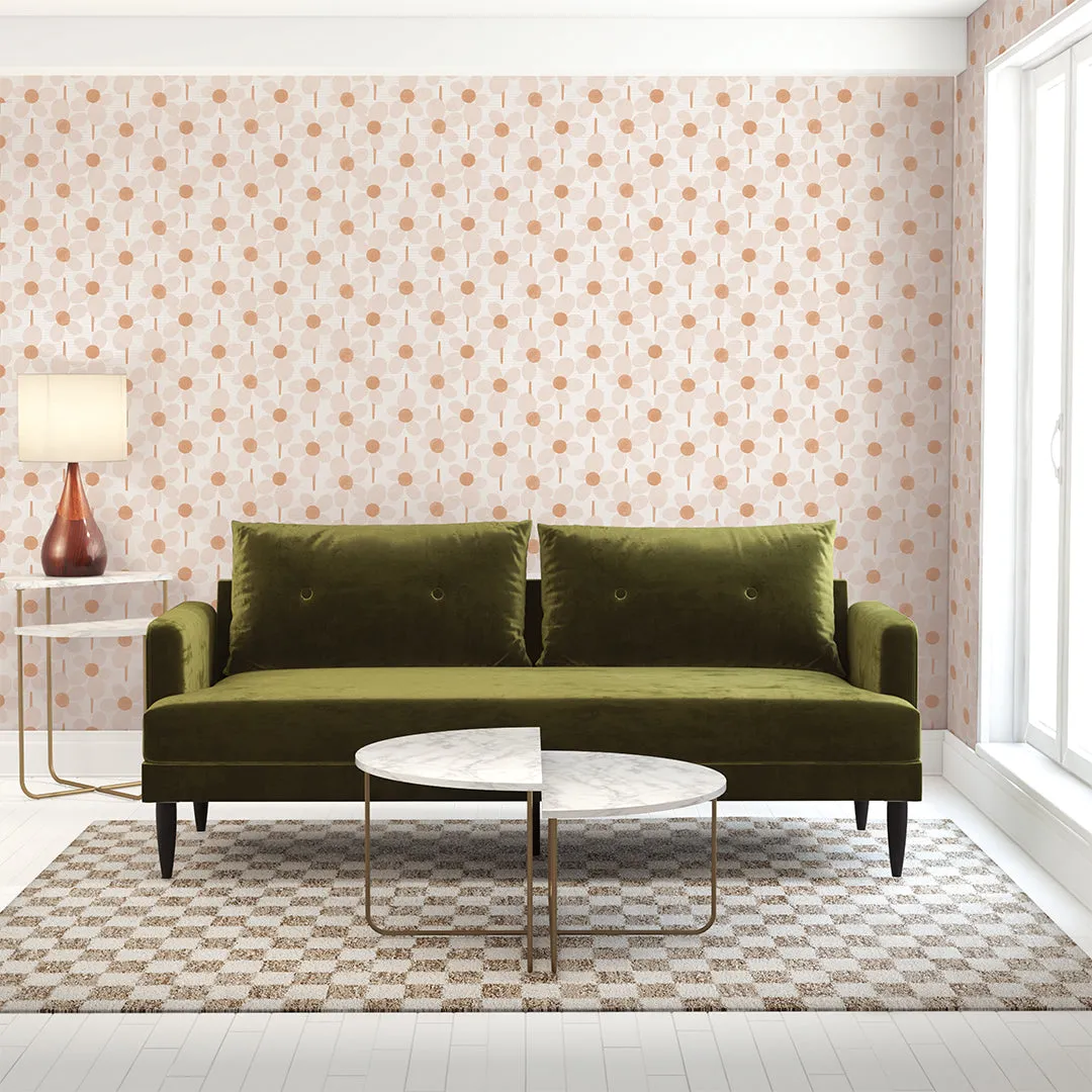 Flower Power Peel and Stick Wallpaper By Novogratz