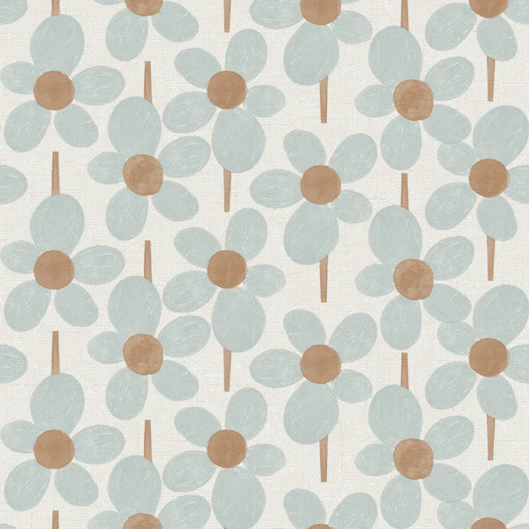 Flower Power Peel and Stick Wallpaper By Novogratz
