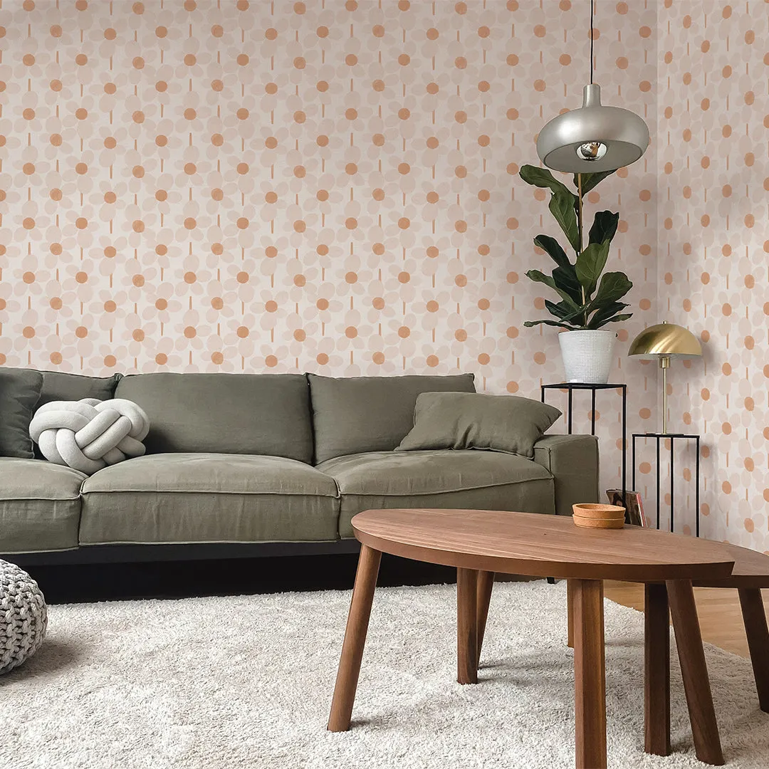 Flower Power Peel and Stick Wallpaper By Novogratz