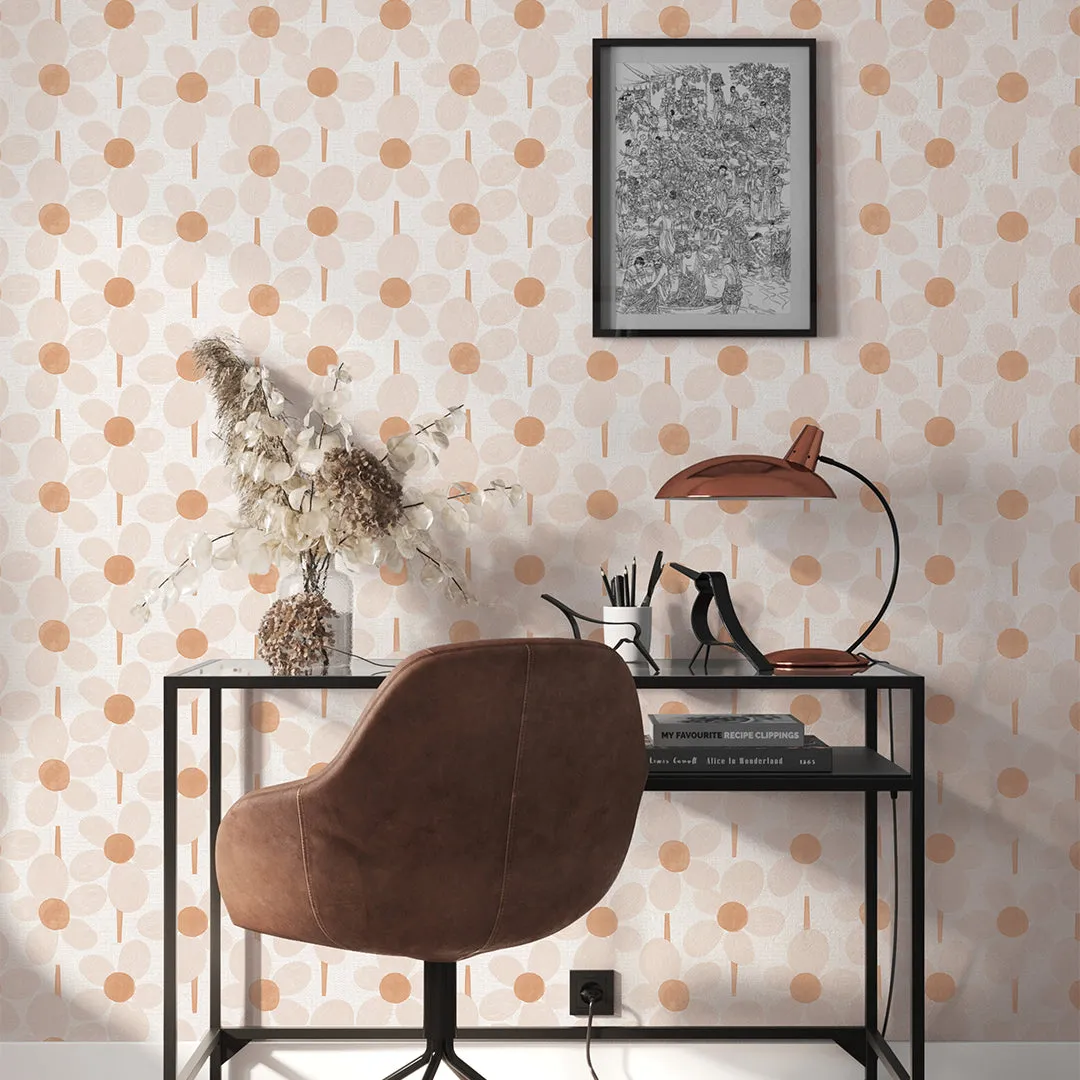 Flower Power Peel and Stick Wallpaper By Novogratz