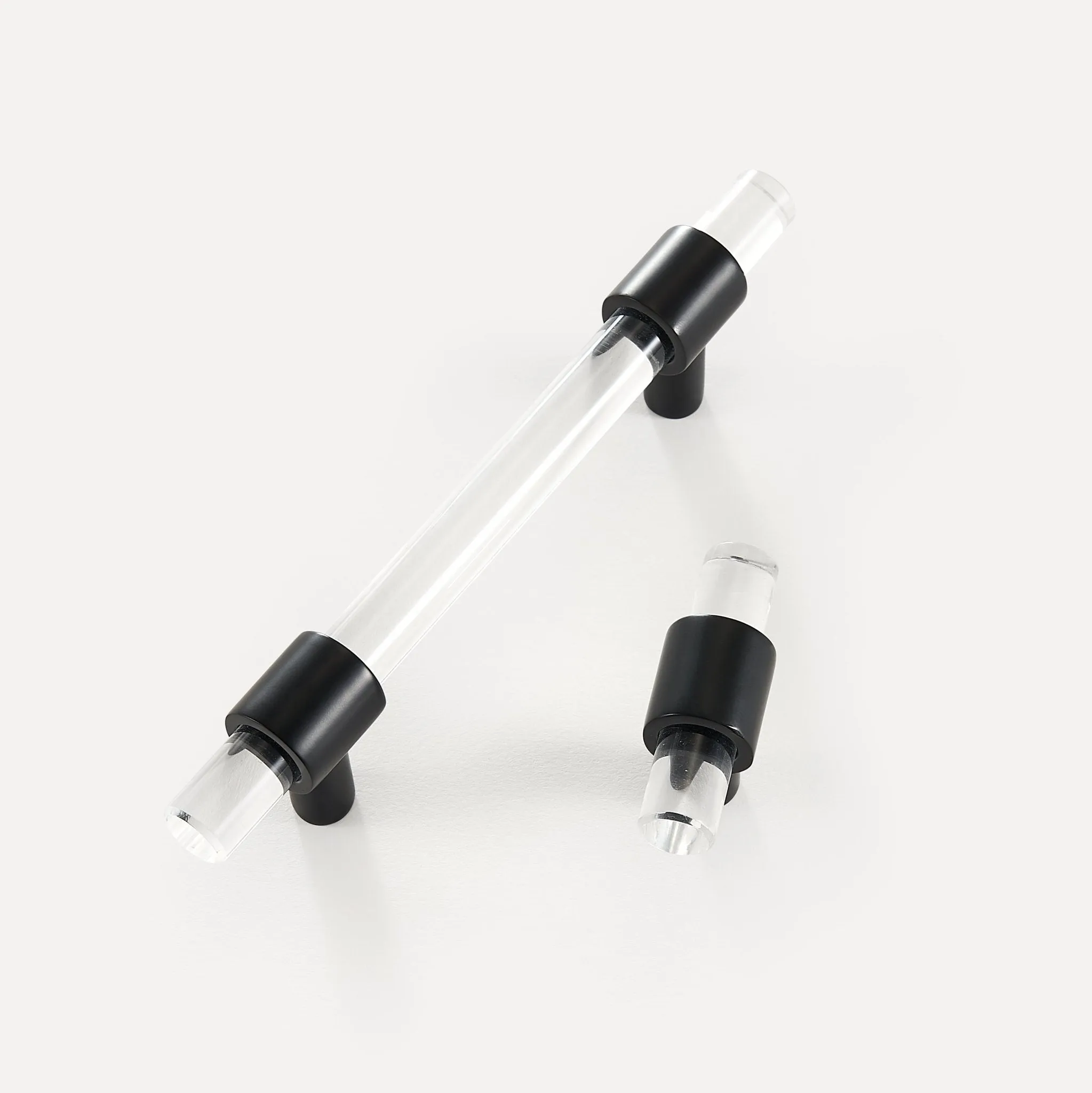 KRISTAL Acrylic & Brass Handles
