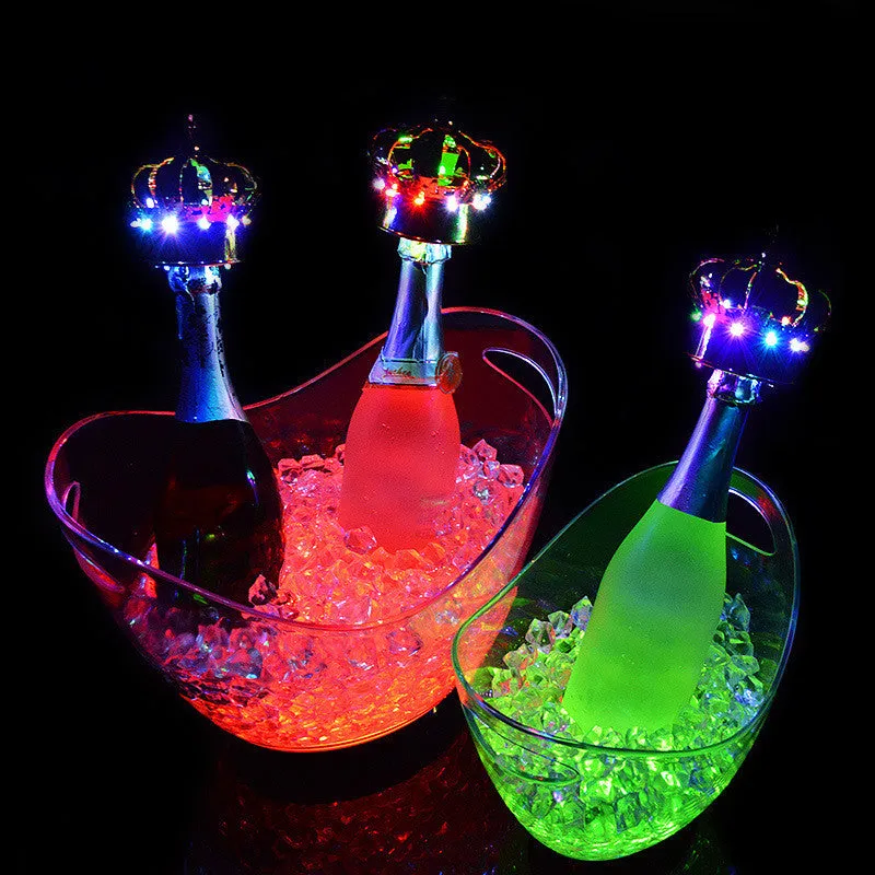Led Ice Bucket Ingot Ice Bucket KTV Ice Bucket Luminous Ice Bucket