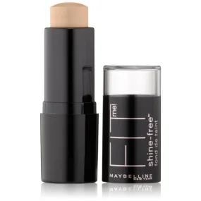 MAYBELLINE - Fit Me Shine-Free Foundation 120 Classic Ivory - 0.32 fl. oz. (9 ml)