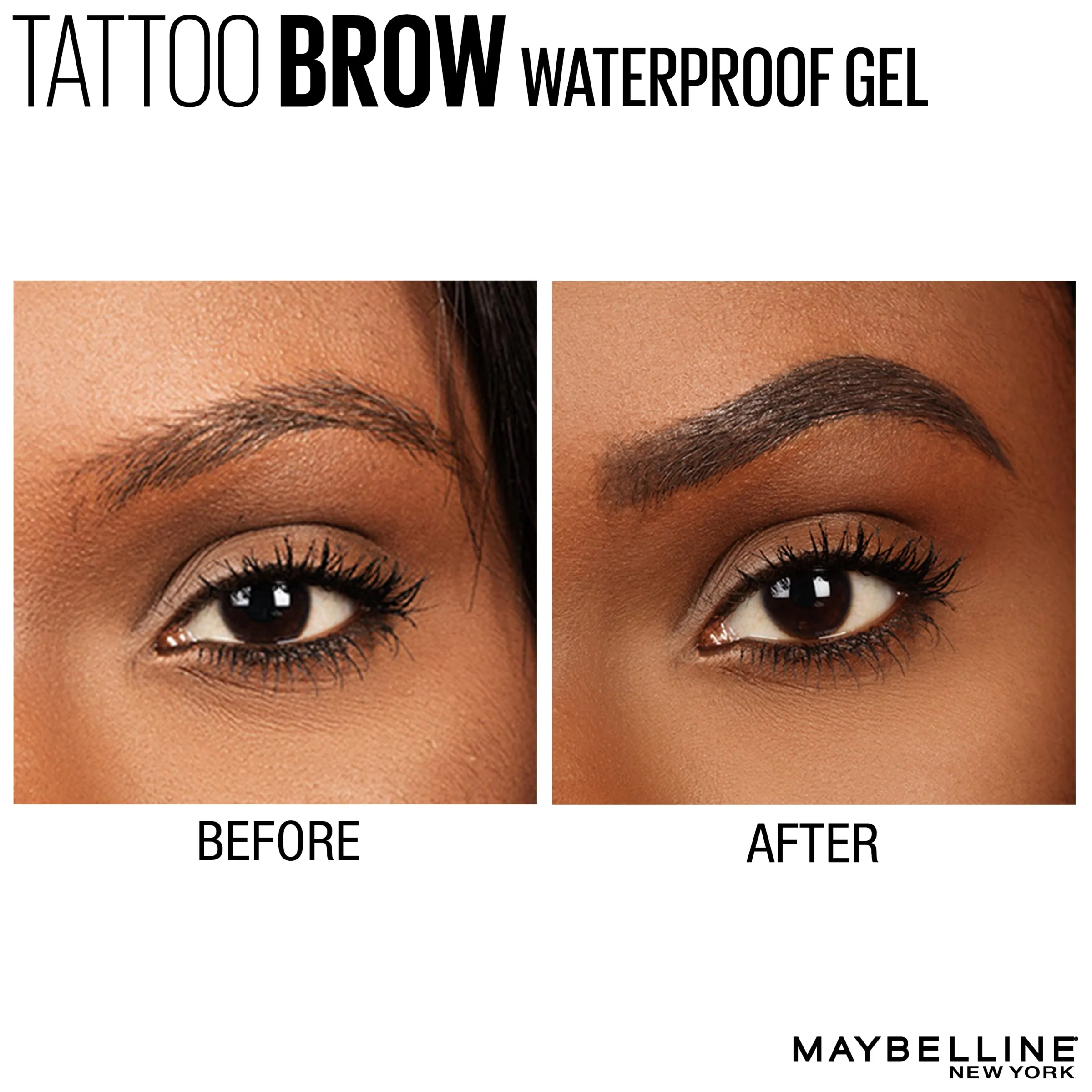 Maybelline Tattoo Brow Waterproof Brow Gel Auburn