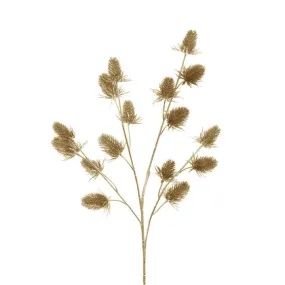 Metallic Thistle Spray