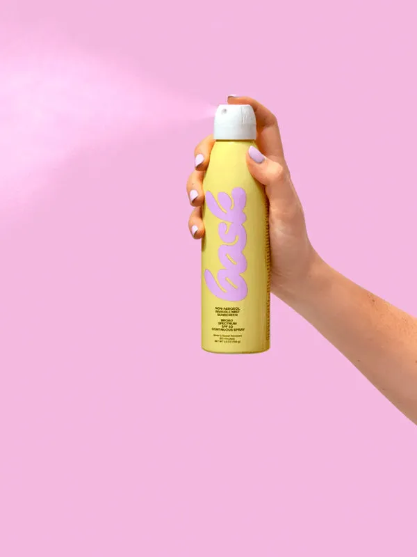Non-Aerosol Spray Sunscreen: SPF 50