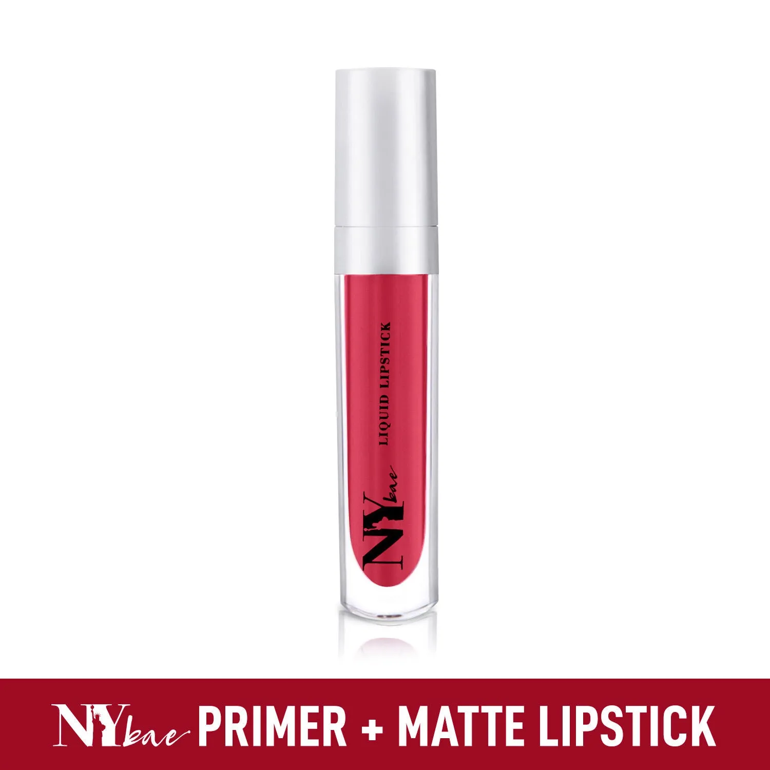 NY Bae Confessions of a Lip-a-holic Liquid Lipstick - All I Want For Love 4 (4.5 ml) | Red | Matte Finish | Built-in Primer | Enriched with Jojoba Oil | Highly Pigmented | Lasts Upto 12 Hours | Long lasting | Cruelty & Paraben Free