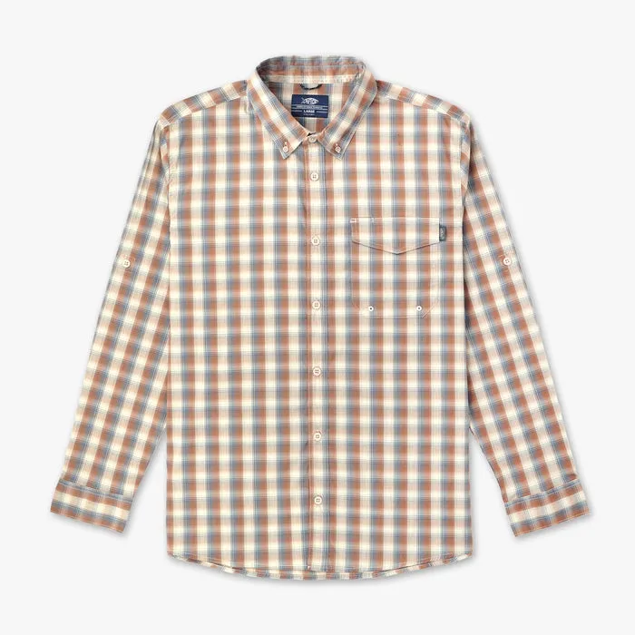 Portside Long Sleeve Button Down Fishing Shirt