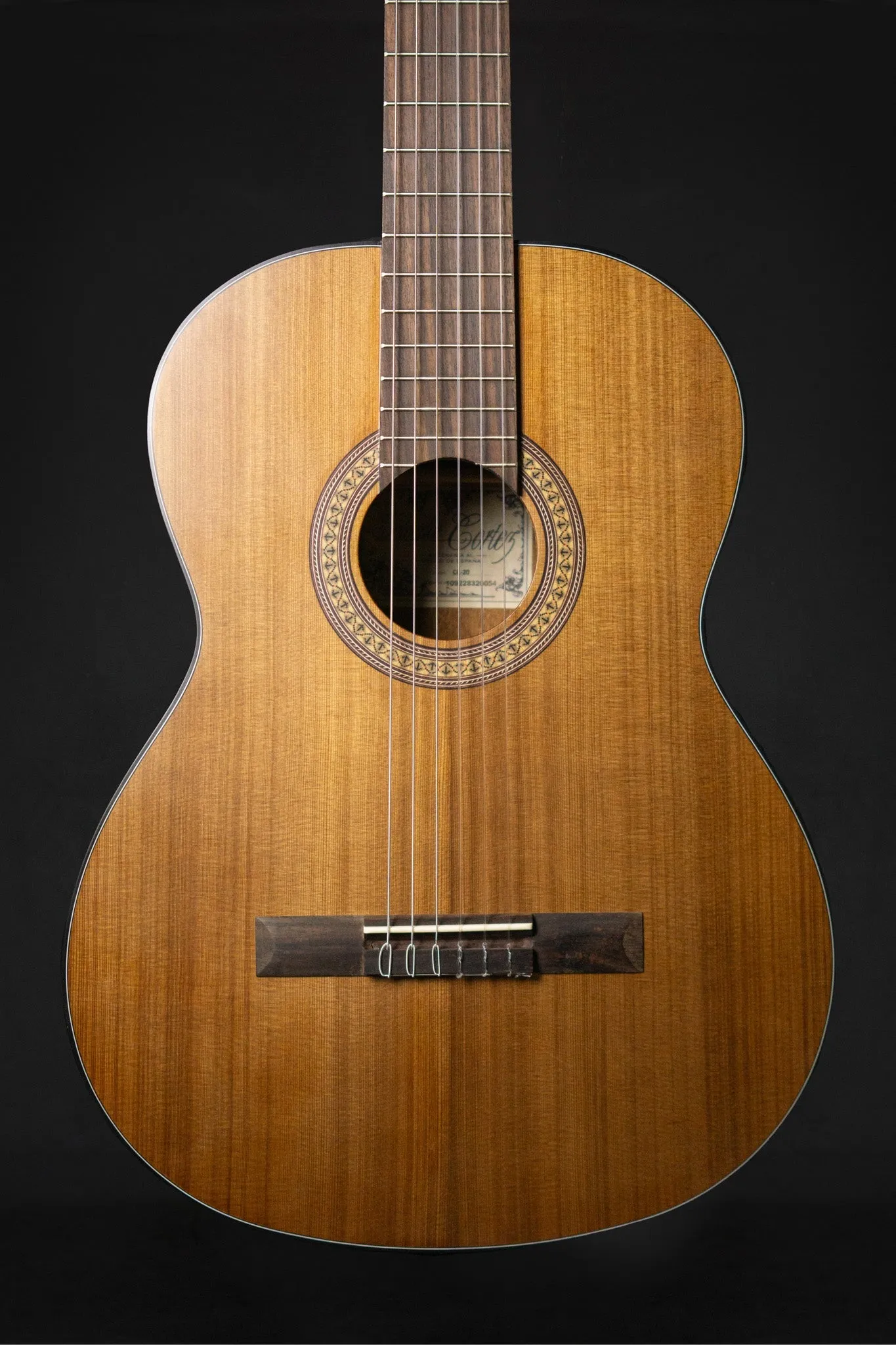 Salvador Cortez CC-20 Solid Top Classical Guitar