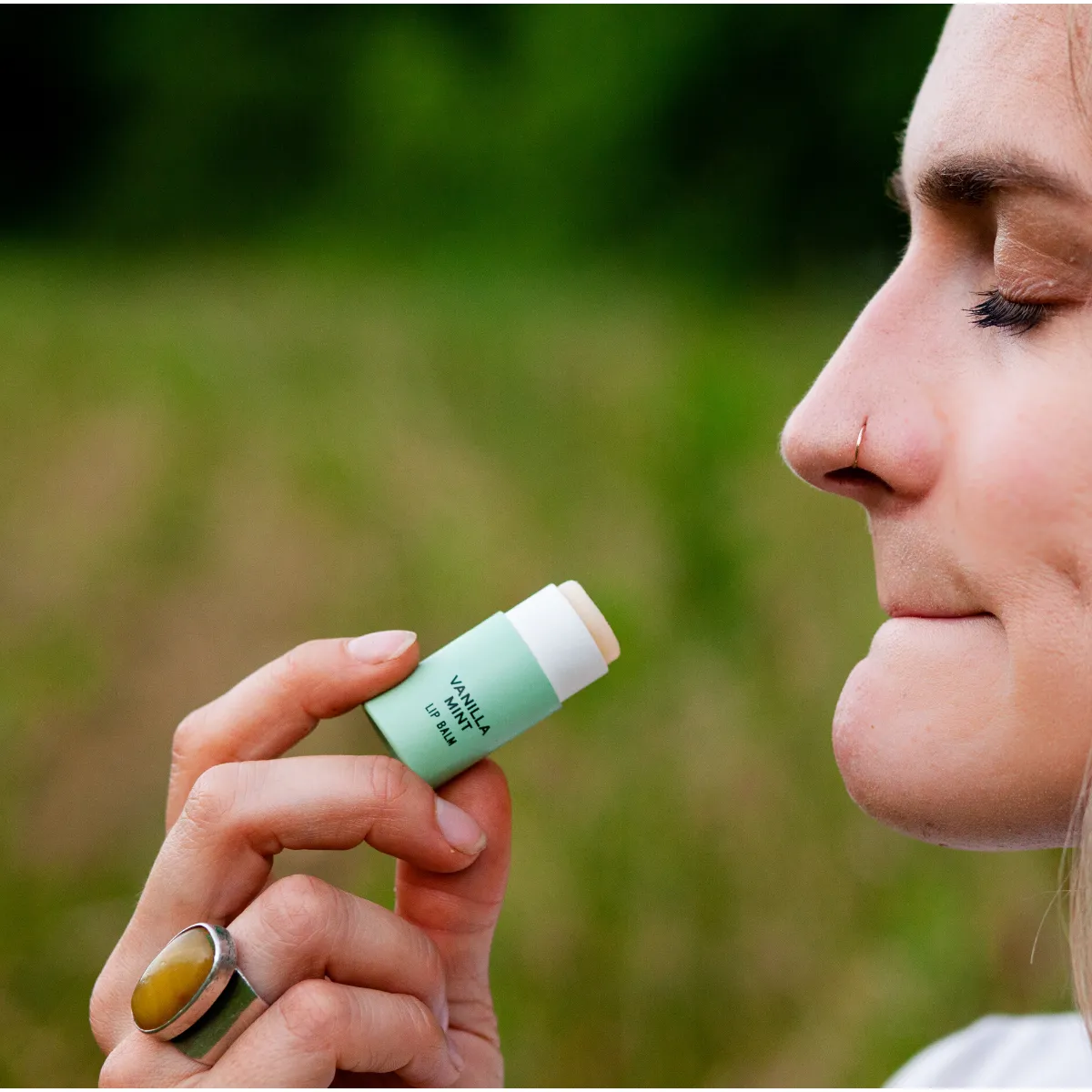 Vanilla Mint Organic Lip Balm