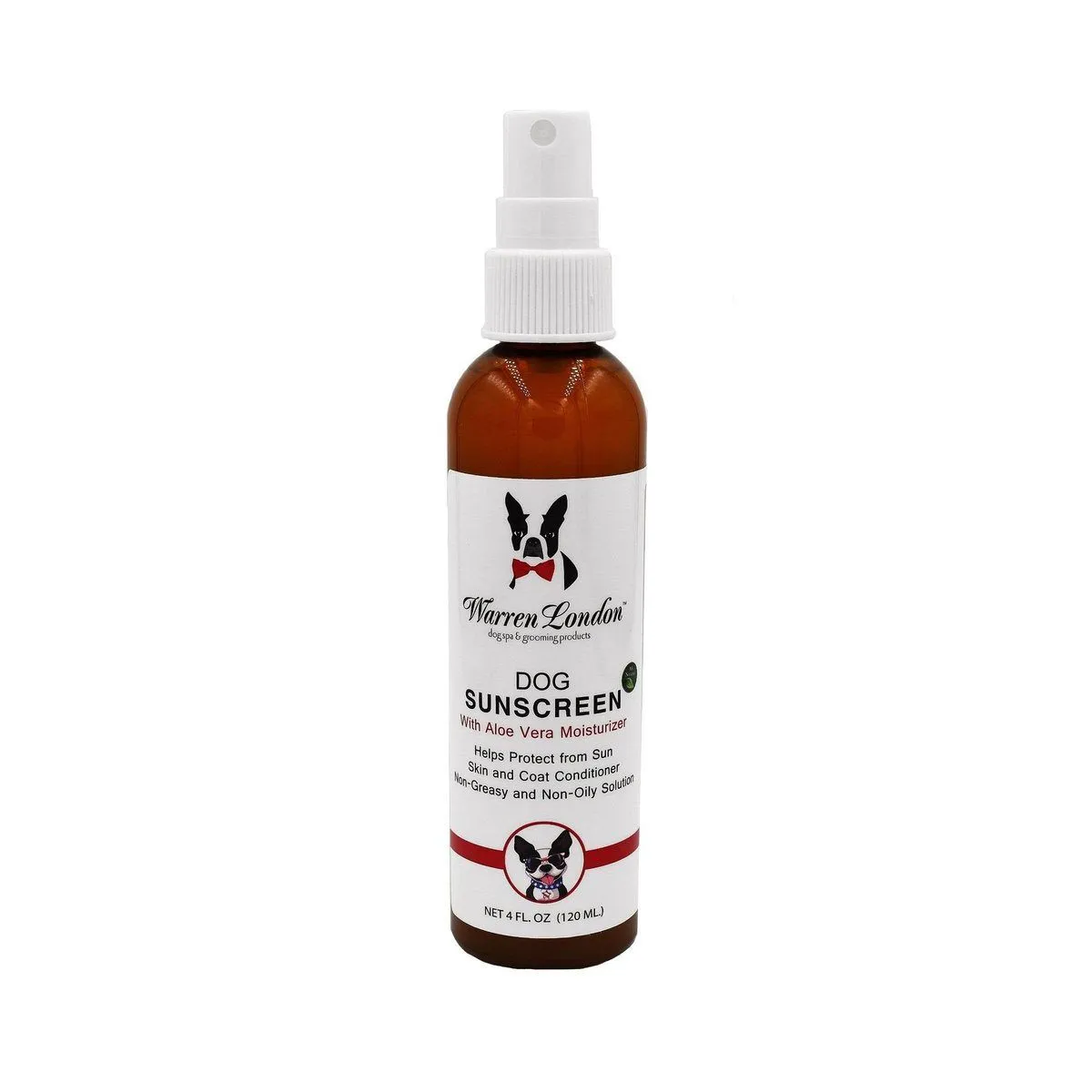 Warren London Dog Sunscreen with Aloe Vera Moisturizer